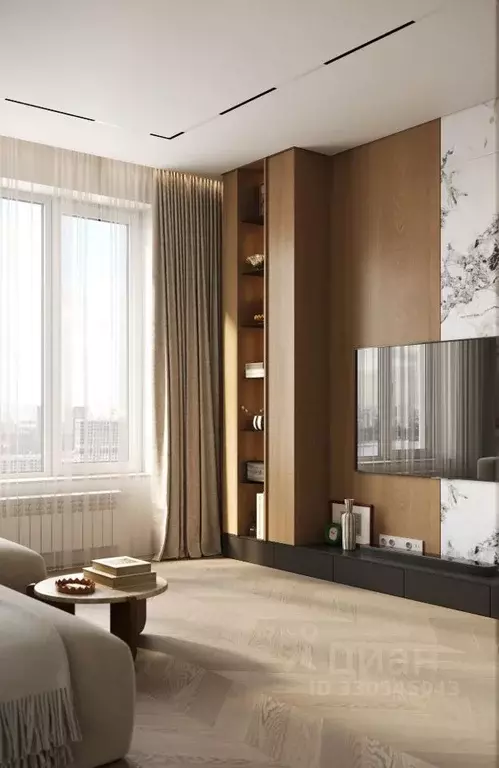 5-к кв. Москва Фестивальная ул., 15к6 (129.0 м) - Фото 2