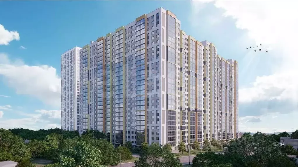 2-к кв. Башкортостан, Уфа ул. Софьи Перовской, 22 (61.19 м) - Фото 2