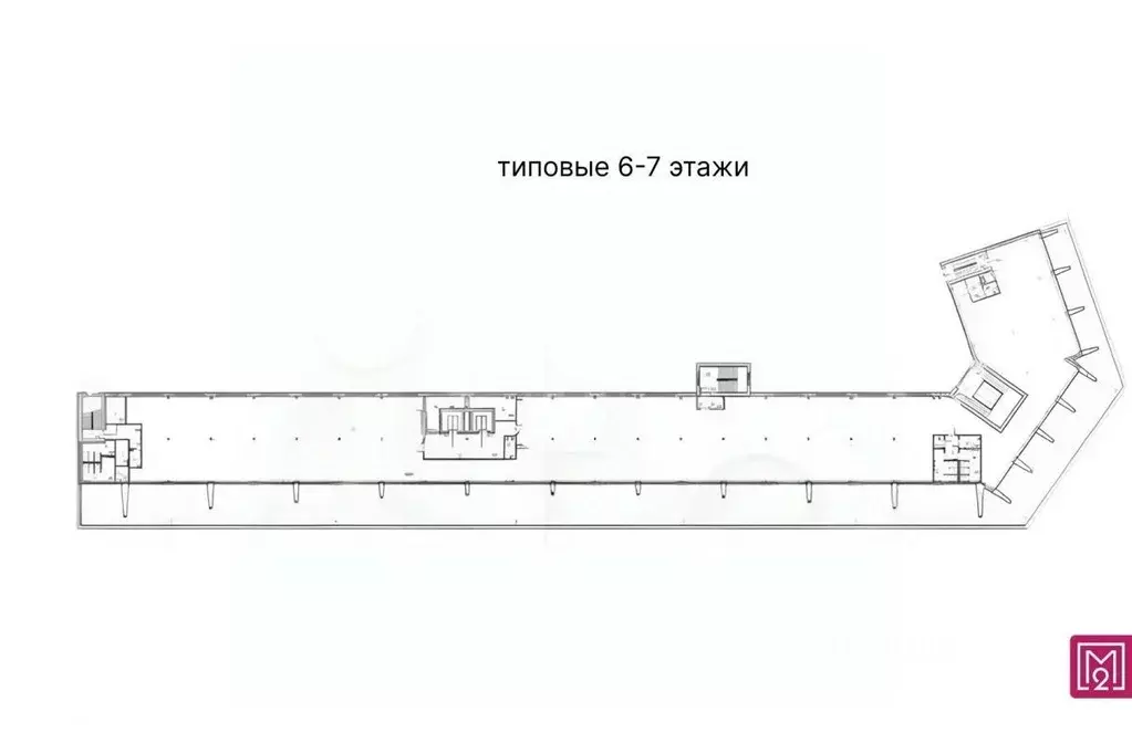 Офис в Санкт-Петербург ул. Моисеенко, 22литЗ (3657 м) - Фото 2