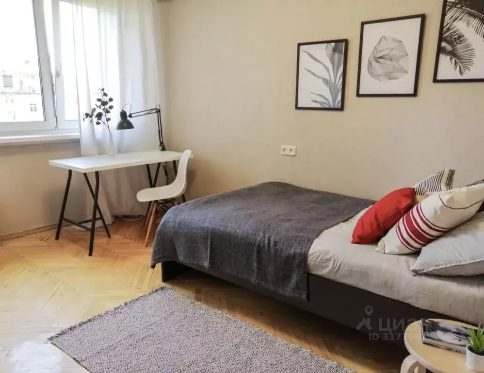 Комната Москва Беговая ул., 34 (11.0 м) - Фото 1