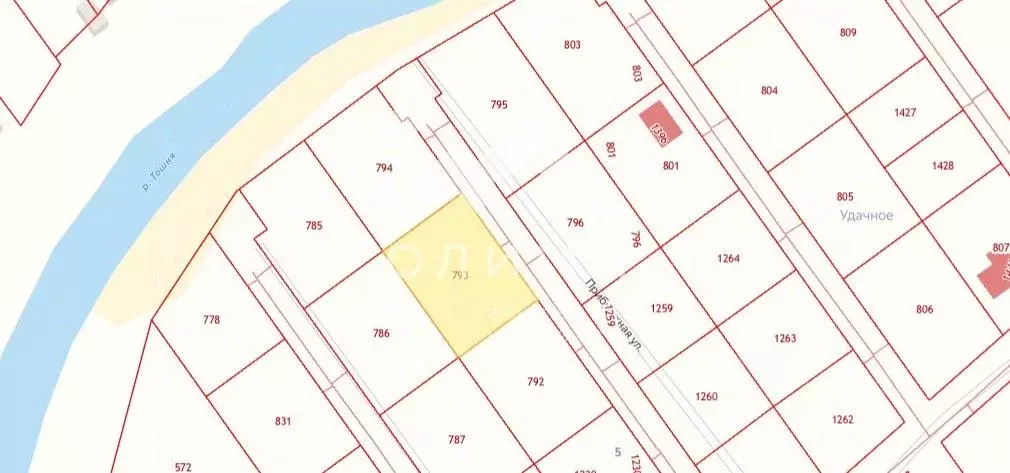 Участок в Вологодская область, пос. Сосновка ул. Вологодская (12.0 ... - Фото 2