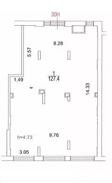 Помещение свободного назначения в Москва просп. Прокшинский, 7 (127 м) - Фото 1