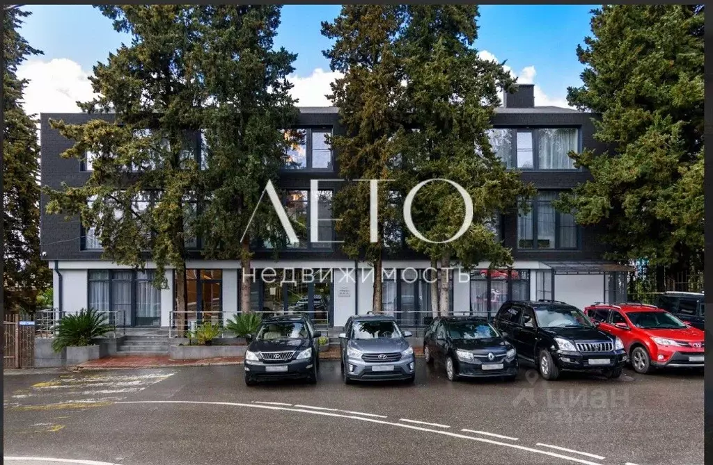 Студия Краснодарский край, Сочи Мамайка мкр, ул. Плеханова, 42Б (19.0 ... - Фото 1