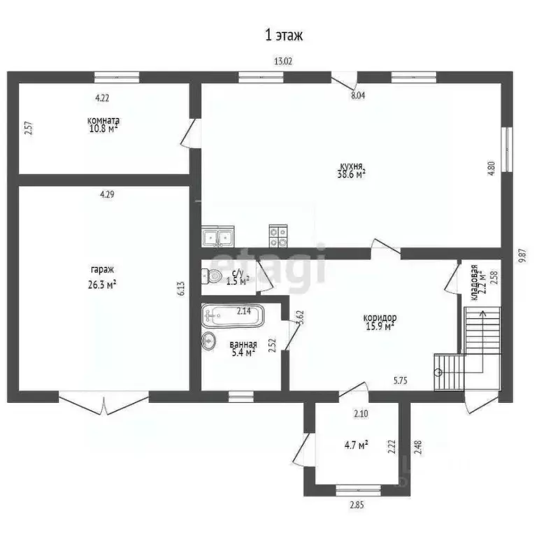 Дом в Белгородская область, Белгород Красноармейская ул. (208 м) - Фото 2