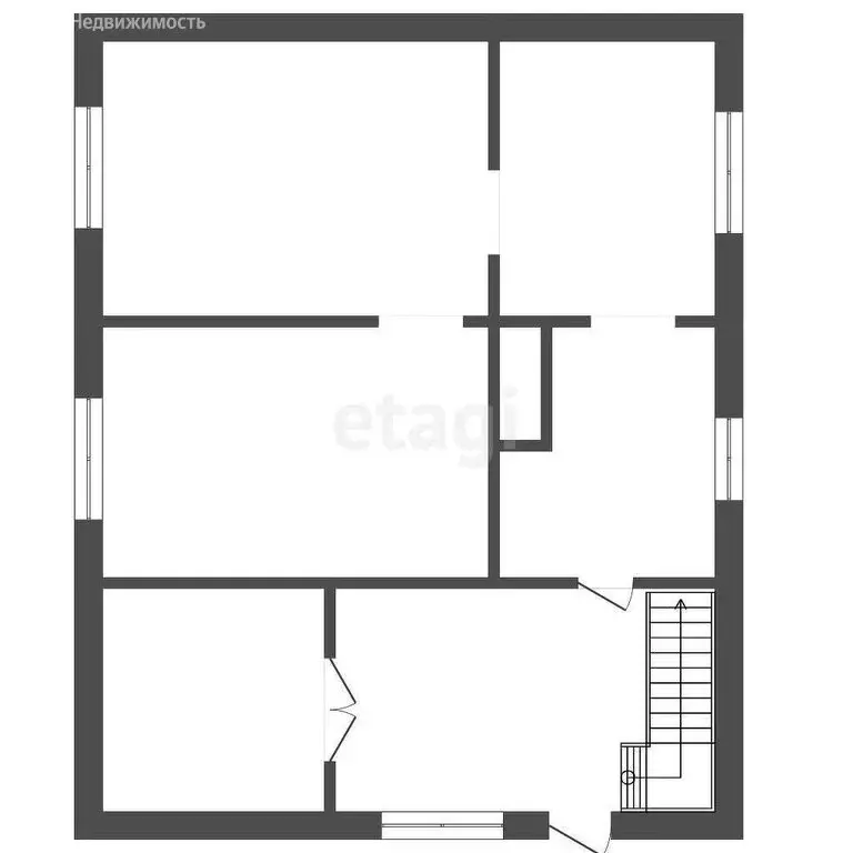 Дом в Отважное, улица Курченко, 7 (49.7 м) - Фото 1