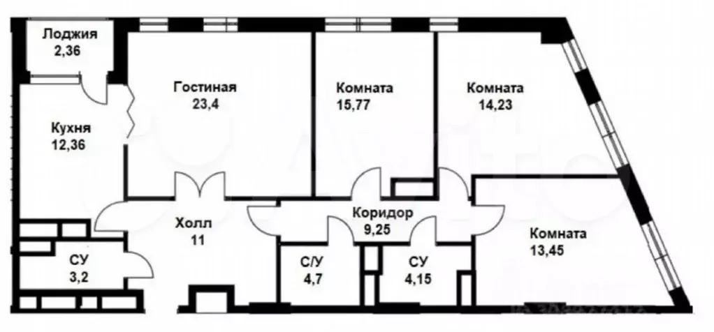 4-к. квартира, 120 м, 12/31 эт. - Фото 0