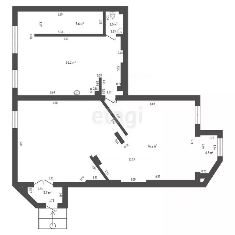 Торговая площадь в Тамбовская область, Тамбов Мичуринская ул., 2 (131 ... - Фото 2