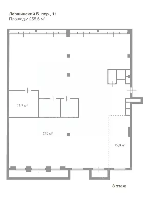 5-к кв. Москва Большой Левшинский пер., 11 (252.1 м) - Фото 2