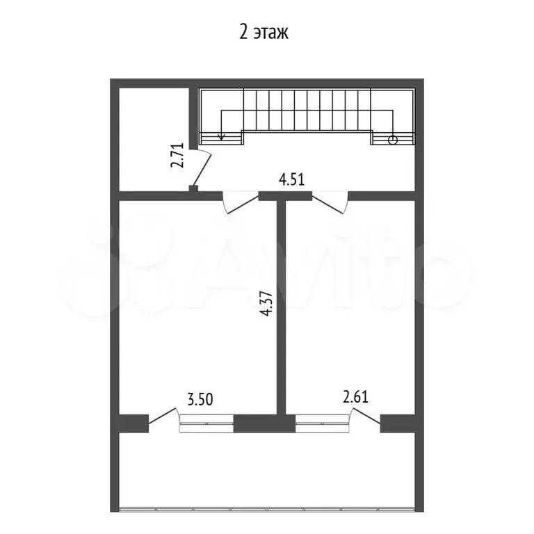 3-к. квартира, 121 м, 2/3 эт. - Фото 1
