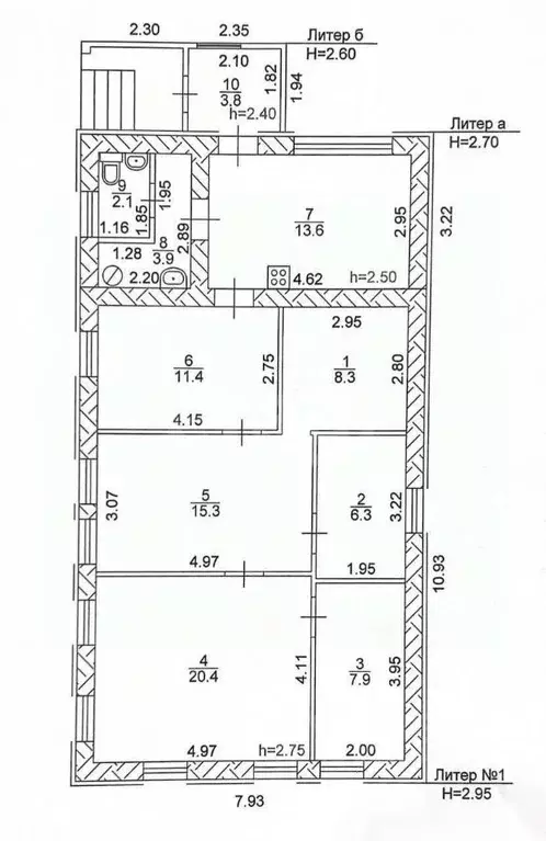 Дом в Калмыкия, Элиста ул. Балдашинова, 41 (100 м) - Фото 1
