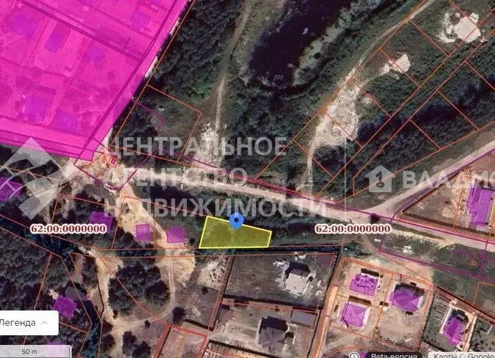 Участок в Рязанская область, Рязанский район, Дубровическое с/пос, с. ... - Фото 1