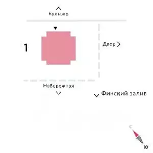 2-к кв. Санкт-Петербург наб. Миклухо-Маклая, 3к1 (59.7 м) - Фото 0