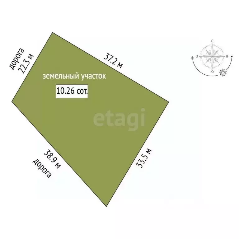 Участок в Мордовия, Саранск городской округ, Николаевка рп ул. Южная ... - Фото 2