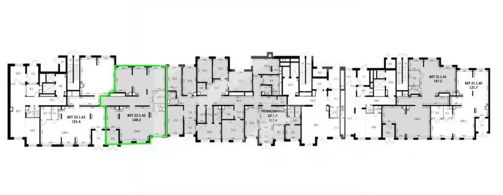 Торговая площадь в Московская область, Ленинский городской округ, пос. ... - Фото 2