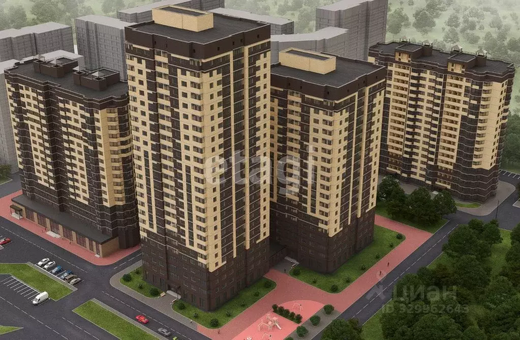 2-к кв. Липецкая область, Липецк Московская ул., 159к2 (59.6 м) - Фото 1