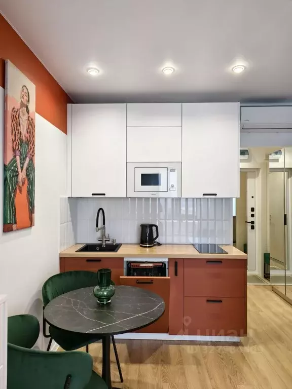 Студия Москва Кавказский бул., 51к1 (21.0 м) - Фото 1