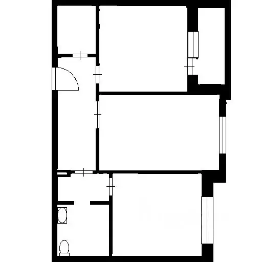 2-к кв. Москва ул. Сергея Макеева, 9к2 (73.0 м) - Фото 2