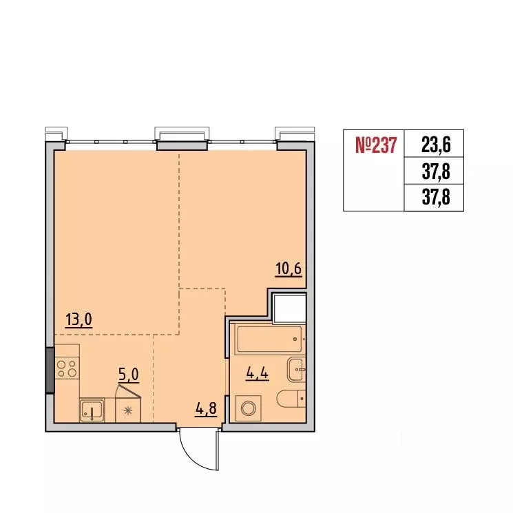 2-к кв. Иркутская область, Иркутский муниципальный округ, Маркова рп, ... - Фото 1