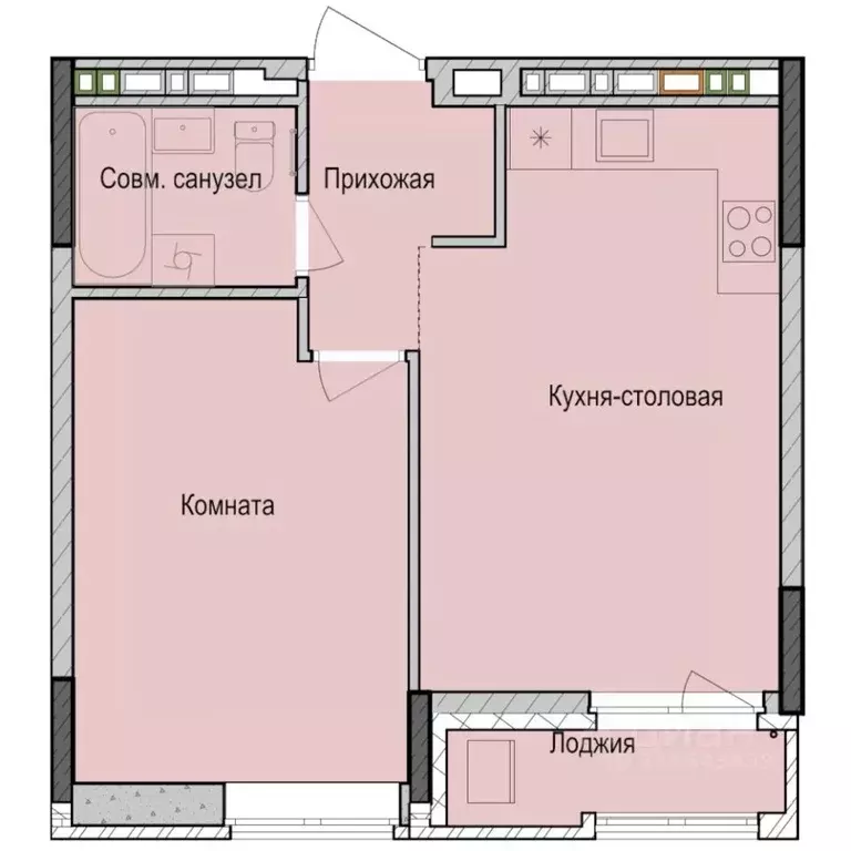 1-к кв. Татарстан, Казань Седьмое Небо жилрайон, Унай жилой комплекс ... - Фото 0