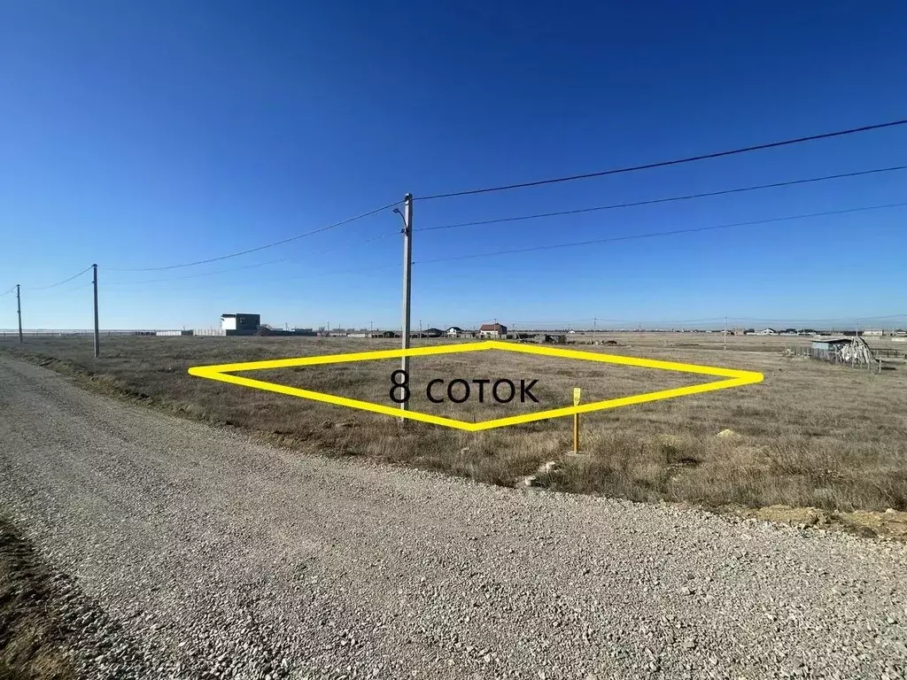 Участок в Крым, Сакский район, Суворовское с/пос, с. Каменоломня ул. ... - Фото 1