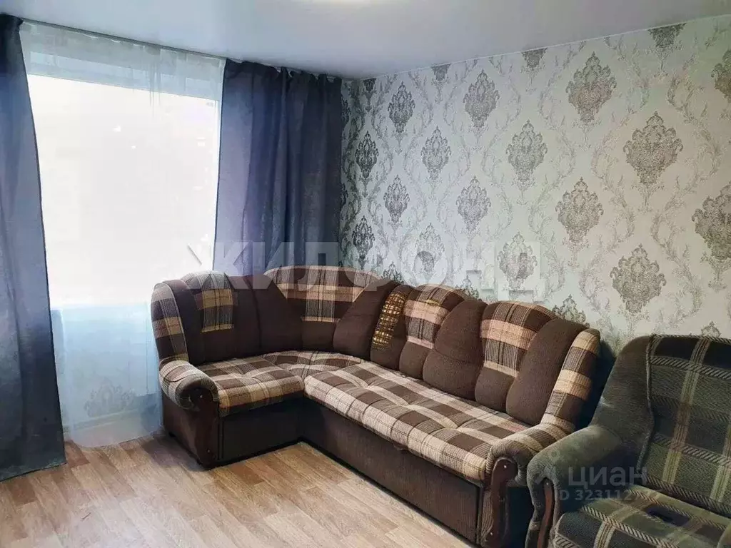 1-к кв. Новосибирская область, Новосибирск Выборная ул., 119 (28.0 м) - Фото 1