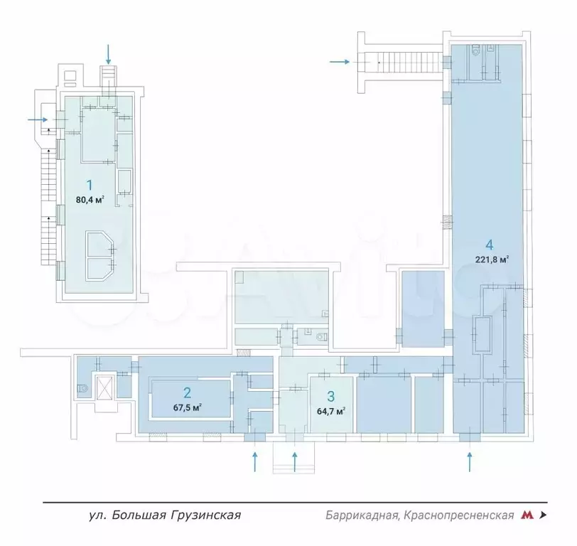 Свободного назначения, 67.5 м - Фото 0