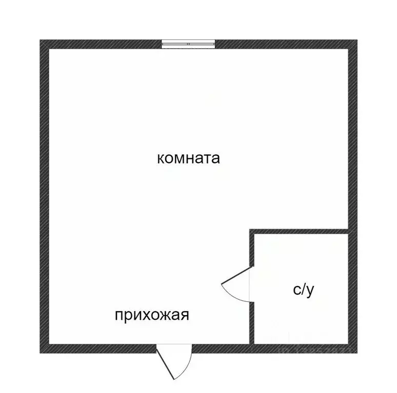 Студия Приморский край, Владивосток Снеговая ул., 123 (17.0 м) - Фото 1