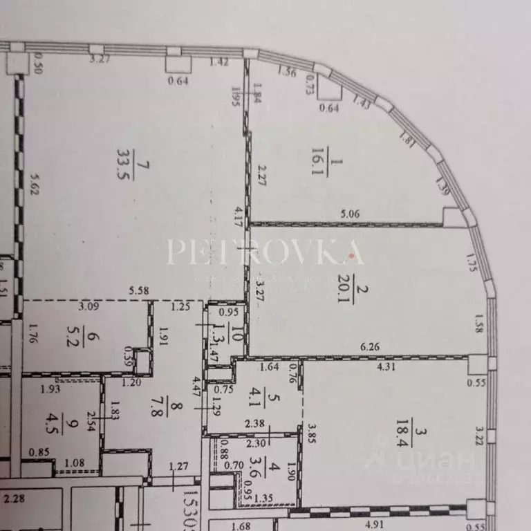 Квартира, 4 комнаты, 114.6 м - Фото 1
