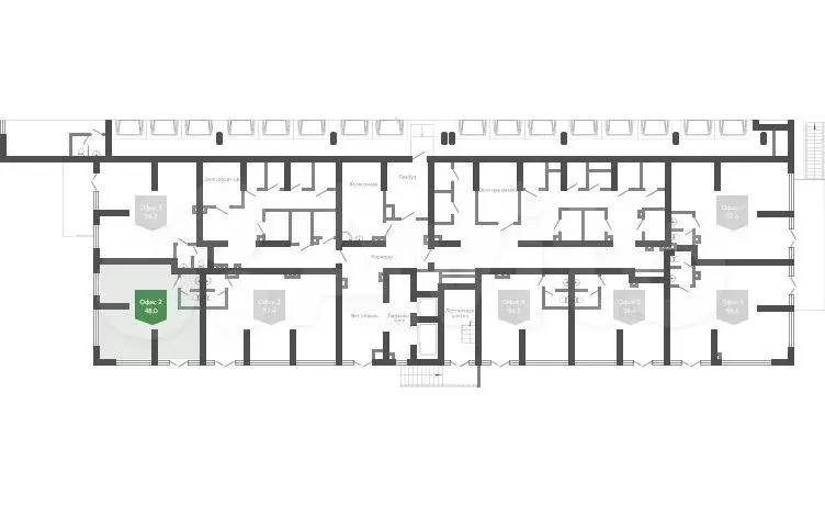 Продам помещение свободного назначения, 48.9 м - Фото 1