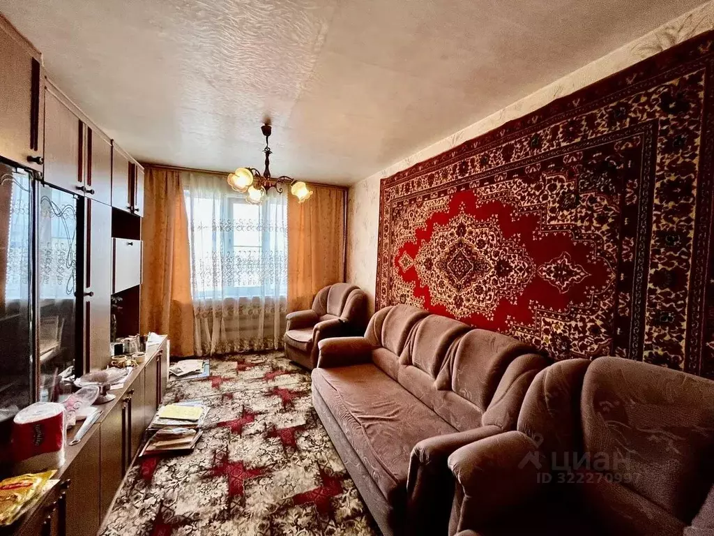 2-к кв. Воронежская область, Борисоглебск Аэродромная ул. (47.5 м) - Фото 1