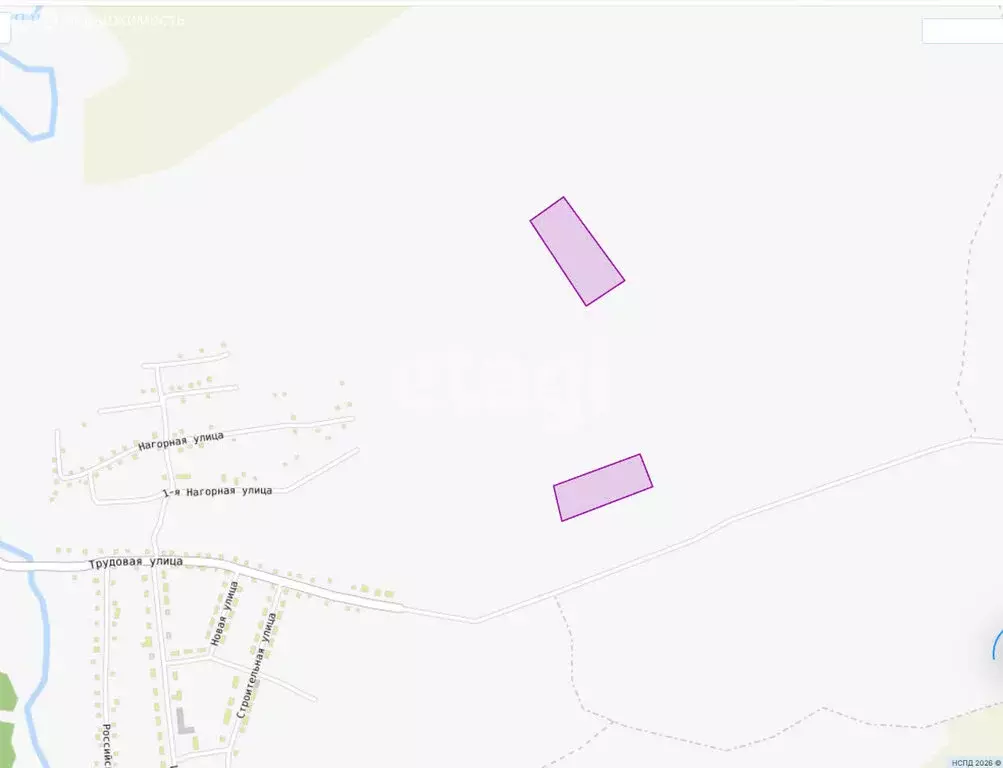 Участок в село Силино, Трудовая улица (560 м) - Фото 2