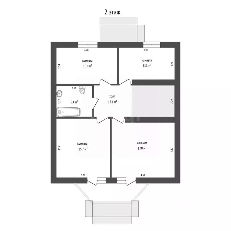 Таунхаус в Смоленская область, Смоленский муниципальный округ, д. ... - Фото 2