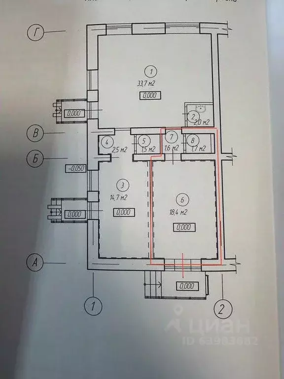Торговая площадь в Башкортостан, Уфа ул. 40 лет Октября, 5 (22 м) - Фото 2