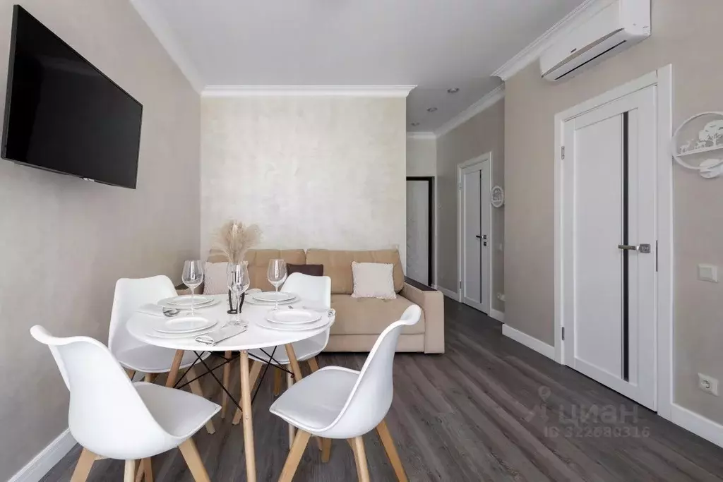 3-к кв. Краснодарский край, Сочи Сириус пгт, ул. Таврическая (38.0 м) - Фото 2