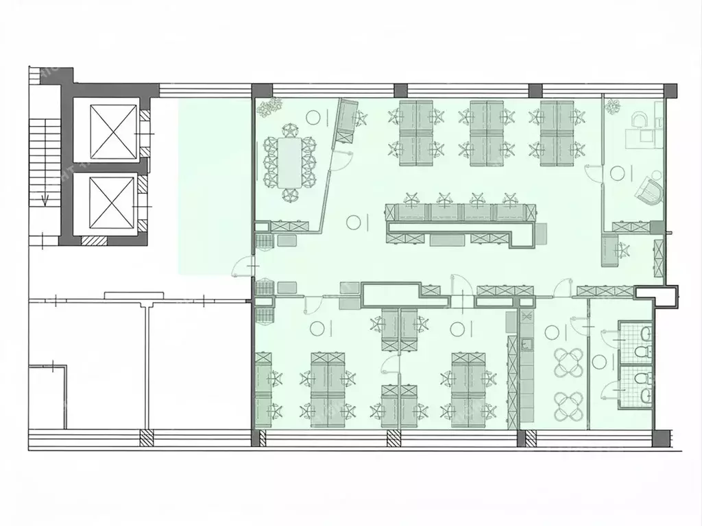 Офис в Москва Ленинградский просп., 47 (295 м) - Фото 2