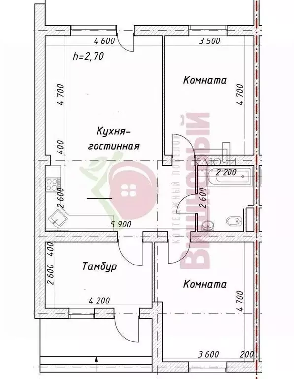 Таунхаус в Челябинская область, Магнитогорск Приуральский кп, ул. ... - Фото 2