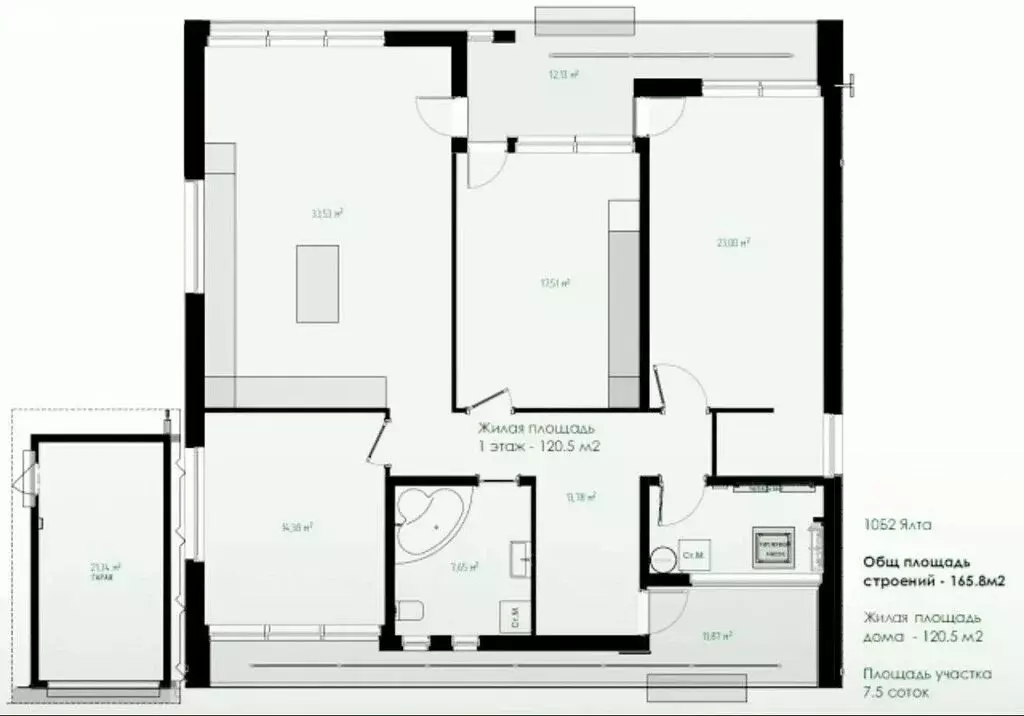 Дом в Тольятти, улица Фрунзе (120 м) - Фото 1