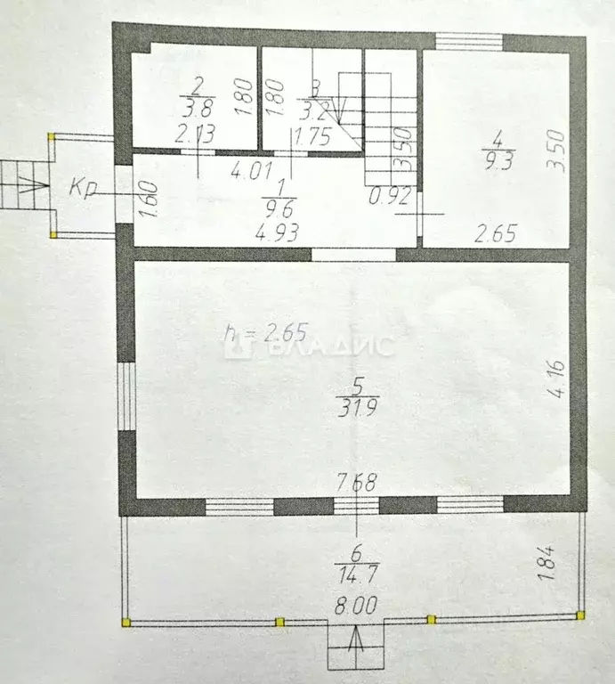 Дом в Московская область, Раменский муниципальный округ, Кузнецовское ... - Фото 2