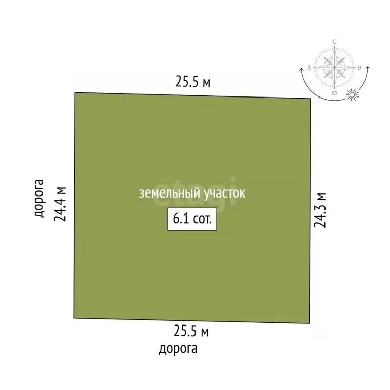 Участок в Крым, Симферопольский район, Урожайновское с/пос, Айсберг ... - Фото 2