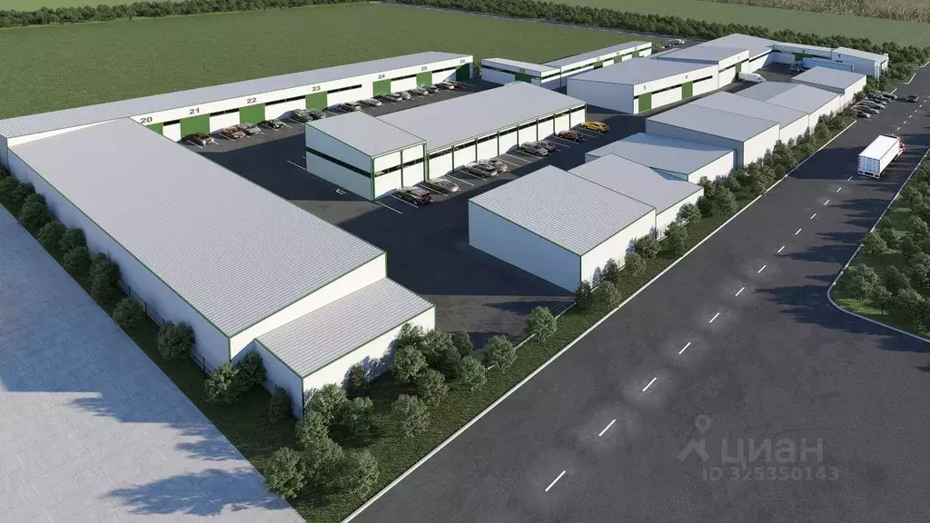 Склад в Адыгея, Тахтамукайский район, Яблоновский пгт ул. Связи, 11Б ... - Фото 1