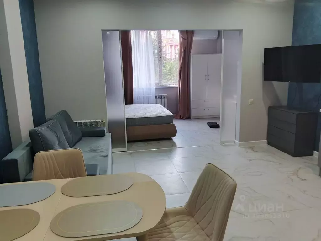 Студия Краснодарский край, Сочи Мамайка мкр, ул. Фадеева, 3А (40.0 м) - Фото 2