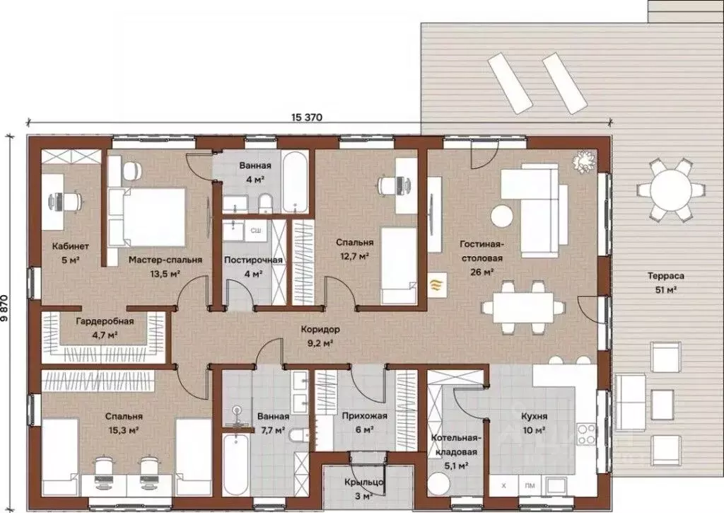 Дом в Ленинградская область, Всеволожский район, Лесколовское с/пос, ... - Фото 2