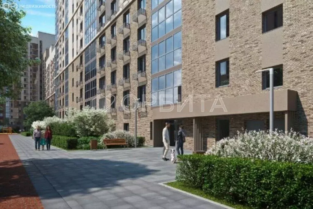 1-комнатная квартира: Тюмень, Центральный округ (41.5 м) - Фото 1