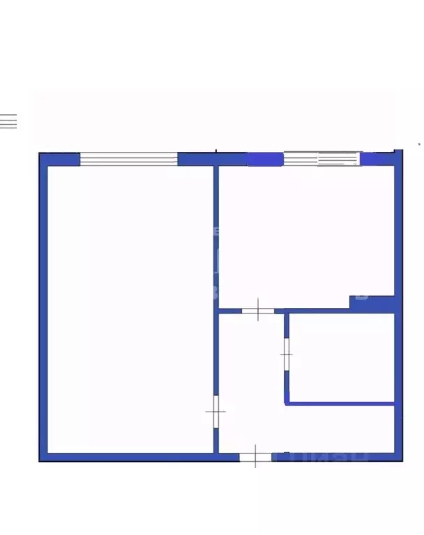 1-к кв. Кемеровская область, Ленинск-Кузнецкий Демьяновская ул., 2А ... - Фото 2
