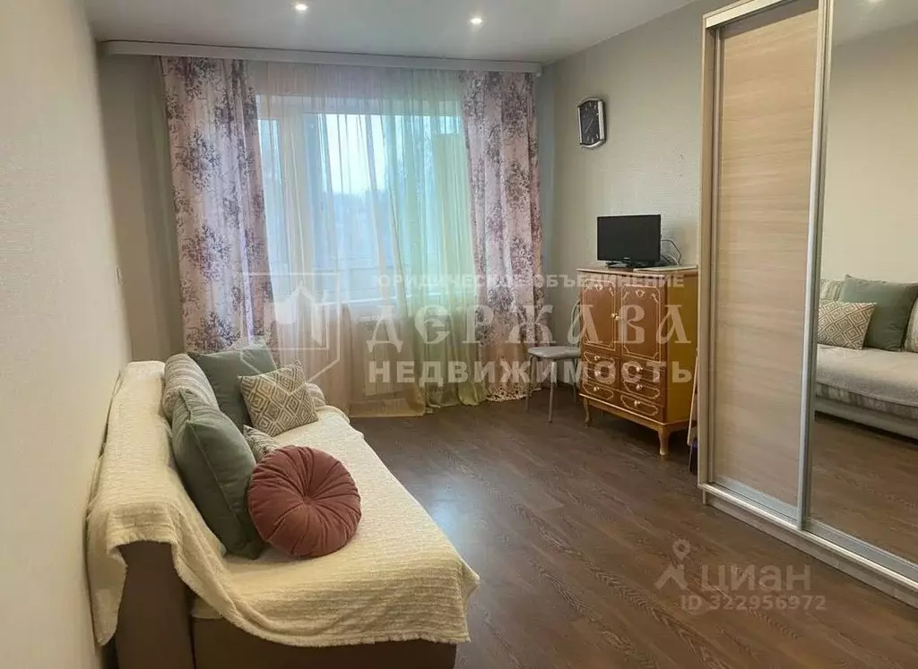 1-к кв. Кемеровская область, Кемерово Новогодняя ул., 16 (31.6 м) - Фото 1