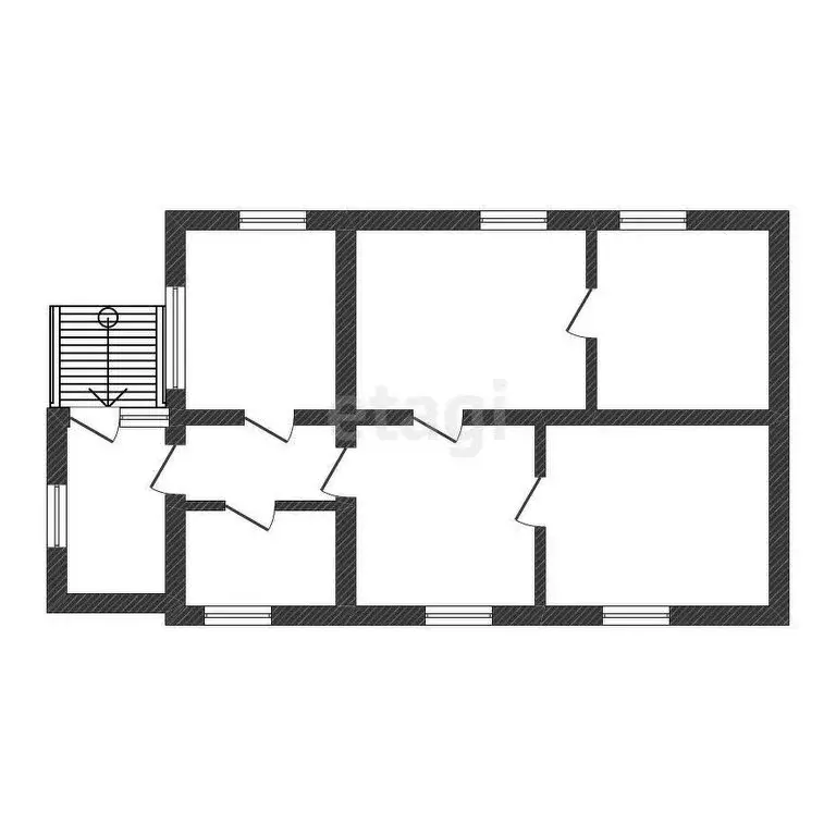 Дом в Шебекино, улица Кутузова (69.7 м) - Фото 1