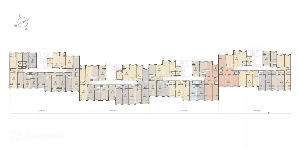 Продаётся 1-к квартира, 39.6 м - Фото 1