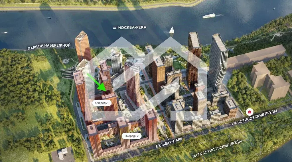 Торговая площадь в Москва ул. Борисовские Пруды, 3К2 (43 м) - Фото 2