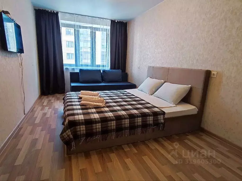 1-к кв. Татарстан, Набережные Челны ул. Виктора Полякова, 2Б (40.0 м) - Фото 0