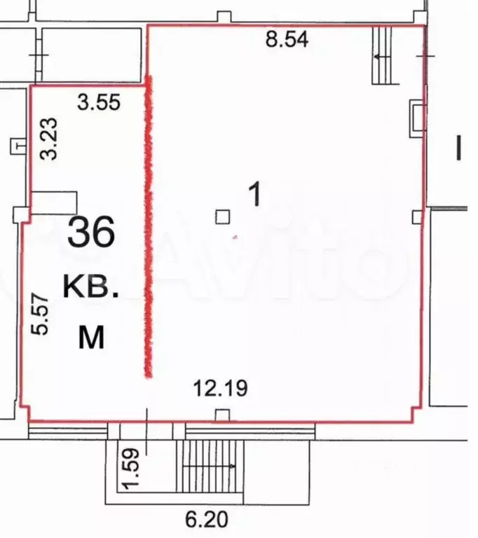 Помещение свободного назначения в Москва просп. Вернадского, 29 (36 м) - Фото 2